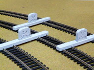 parallel track tool for ho oo tracks sticko rama ho