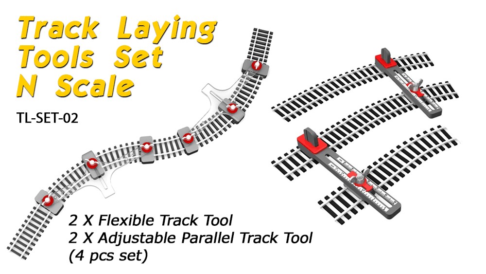 n scale flex track