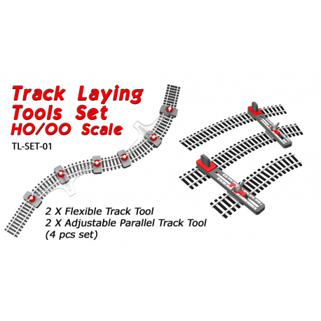 N gauge Flexible Flexi Track GUIDE-GLIDER To Straighten Track 