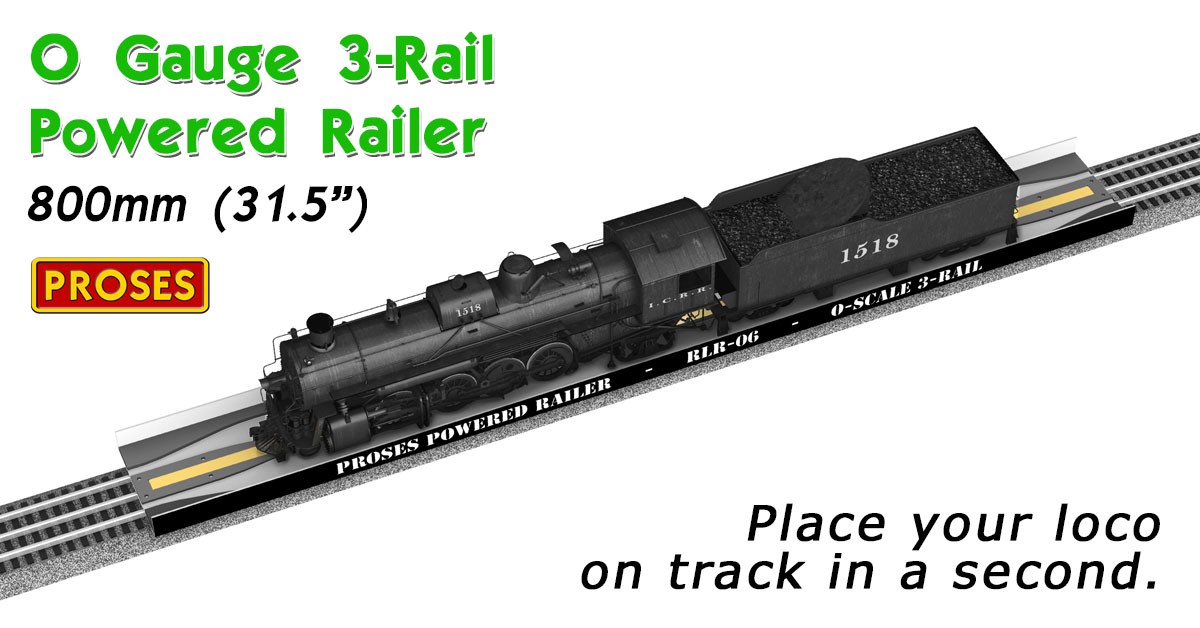 3 rail o gauge track