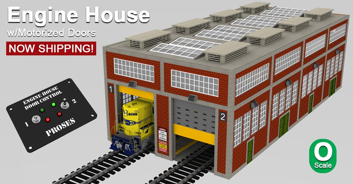 o gauge engine house