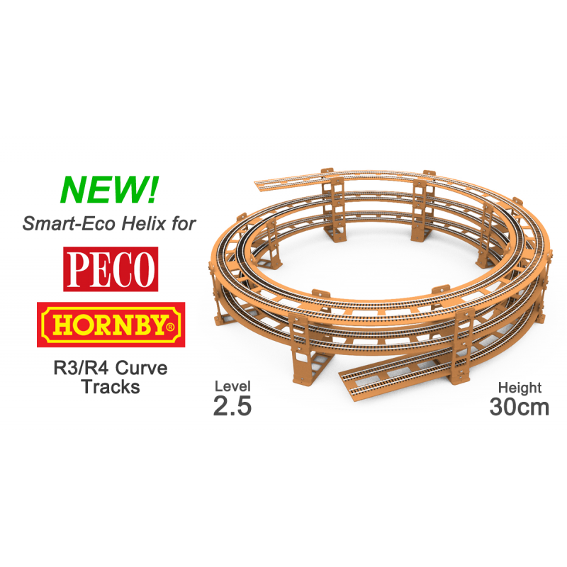 hornby curved track