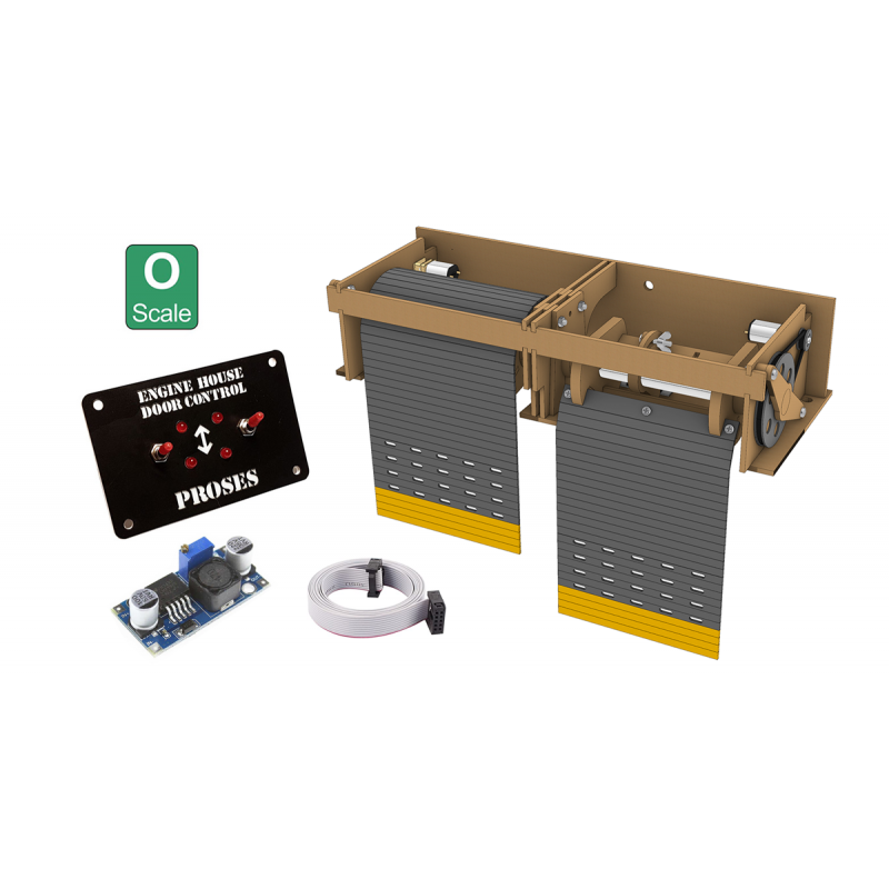 O Scale Motorized Doors