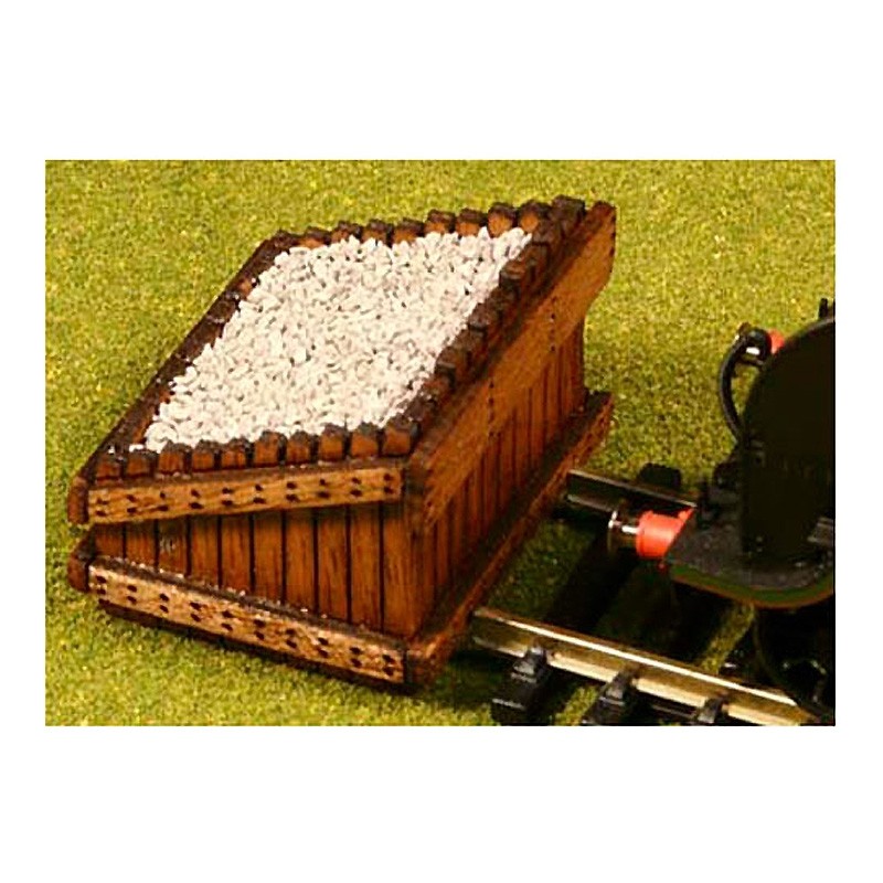 HO/OO 2 X Authentic Wood Buffer Stop Kit (2 in a pack)