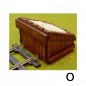O Scale 2 X Wooden Buffer Stop Kit