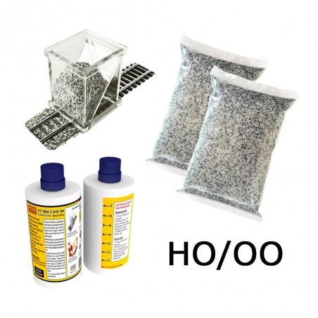 HO/OO Ballasting Kit (Grey Blend)
