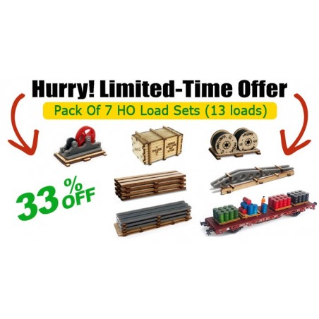 7 Pack Wagon Loads 33% Off (Only few left at this price!)
