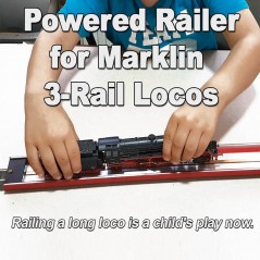 Powered Railer For 3-Rail Marklin Tracks