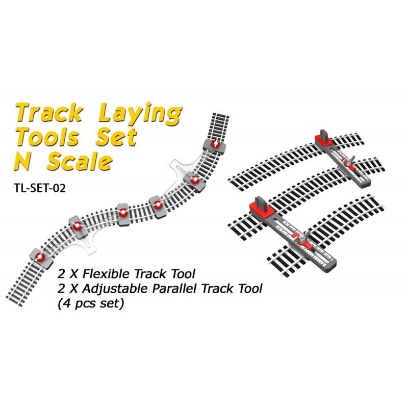N Scale Track Laying Set