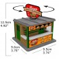 O Scale Jimmy's Burger Booth Kit w/Rotating Banner