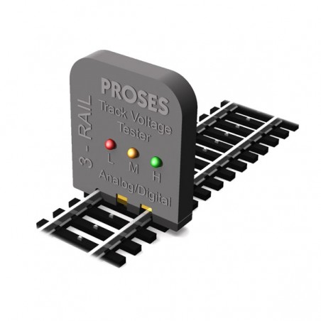 3-Rail Track Voltage Tester  (HO, Marklin 3-rail Tracks)