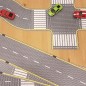 N Scale 3D Embossed Printed Roads (cobblestone)