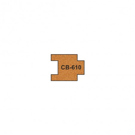 CB-610 Pre-Cut Cork Bed  (10 pcs)